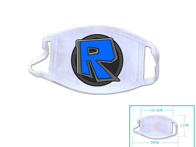 Hot Game Roblox Cosplay White Face Collection Gift Hip Hop Fashion - hot game roblox cosplay white face collection gift hip hop fashion mask unisex with roblox logo
